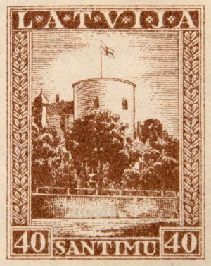 Latvia 1 Stamp